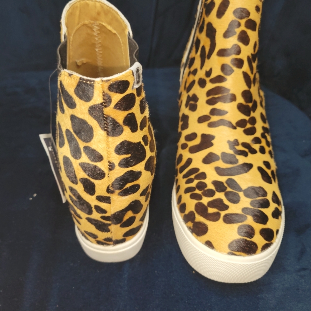 NEW Leopard Print (hidden) Wedge Sneaker